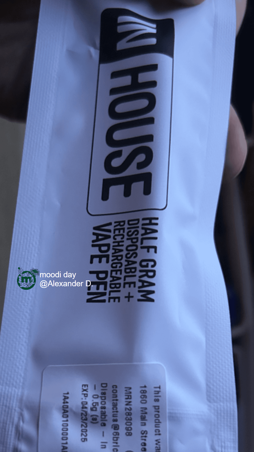 Shop InHouse Blue Dream Disposable Pen | 1000mg - Thrive Dispensary Shop InHouse Blue Dream Disposable Pen | 1000mg - Thrive Dispensary