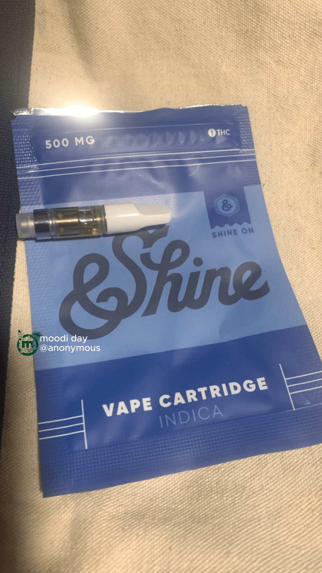 elf bar vape uk &Shine Skywalker Disposable 500mg - 0.5g (Indica) Vapes by &Shine